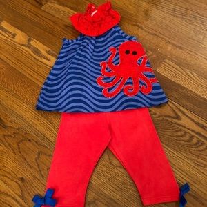 Mud Pie Octopus Set 6-9M